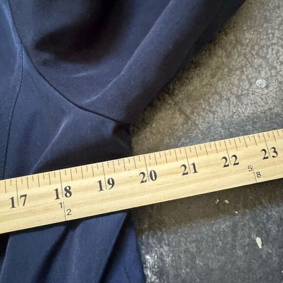 Nautica Hooded Zip Up Jacket Size Small 100% Polyester Preppy Style Blue Color - Picture 12 of 15